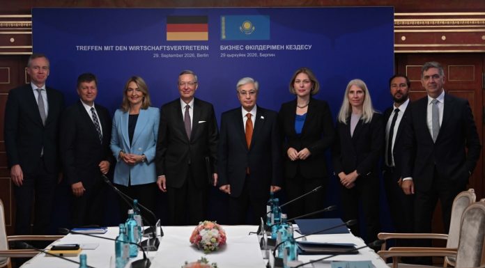 Президент Германияның экономикалық қауымдастықтары мен қаржы институттары жетекшілерімен кездесті