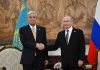 Мемлекет басшысы Ресей Президентімен кездесті