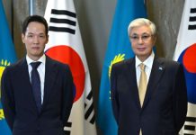 Президент Қасым-Жомарт Тоқаев Hanwha Group вице-төрағасы Ким Дон Вонды қабылдады