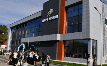 Жетісу облысының Қабанбай ауылында Республика күні қарсаңында 80 орындық жаңа спорт кешені ашылды