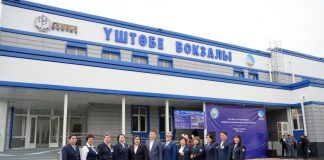 Үштөбе теміржол вокзалы жаңғыртылды