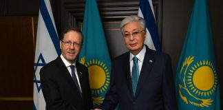 Мемлекет басшысы Израиль Президенті Ицхак Герцогпен кездесу өткізді