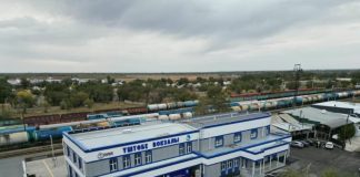 Железнодорожный вокзал открыли после реконструкции в Уштобе
